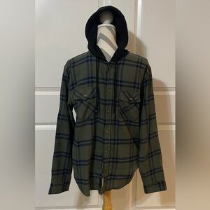 Valor Collective Medium Hooded Flannel